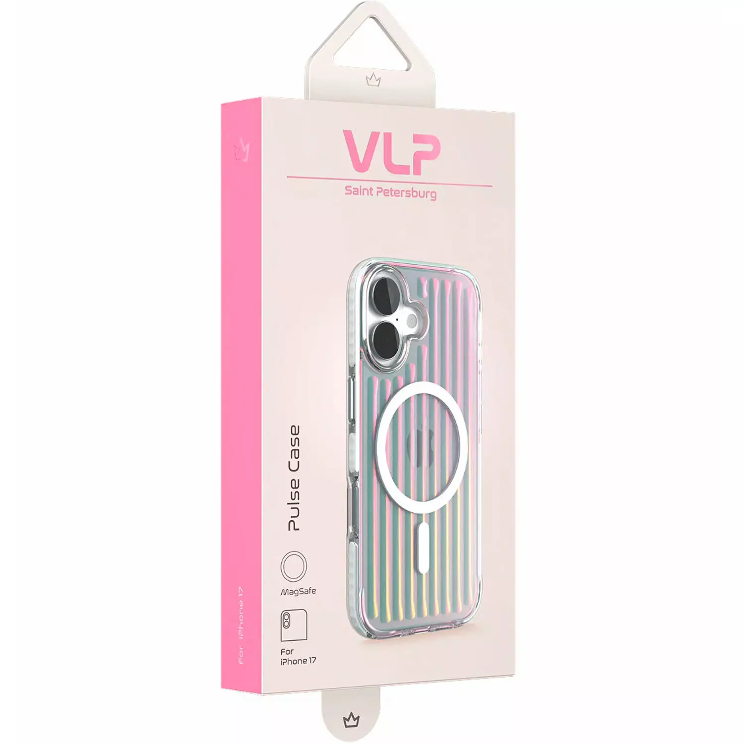 Чехол VLP Pulse Case с Magsafe 10536005 для iPhone 17 Pearl  купить,19990