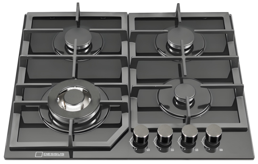 Варочная поверхность Dessus DCG-64004B черный купить,NaN