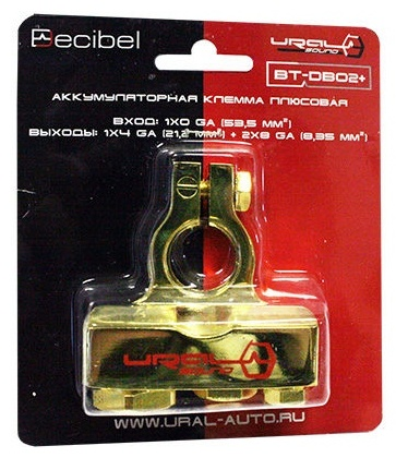 Клемма УРАЛ BT-DB02+ 1 шт