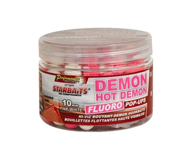 Бойлы Starbaits Performance Concept Hot Demon Fluo Pop-ups 10мм 60гр купить,NaN