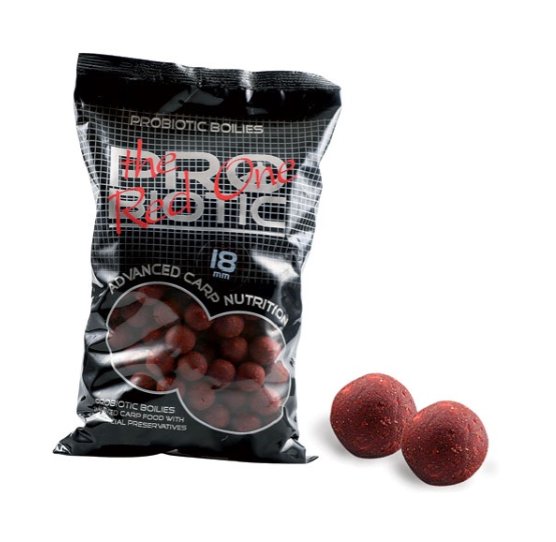 Бойлы Starbaits Probiotic Red 18мм 1000гр купить,NaN