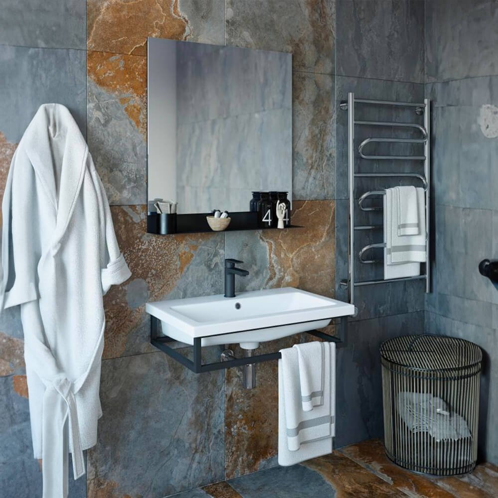 Тумба с раковиной Тайлер 70 Sanflor, подвесная. Лофт