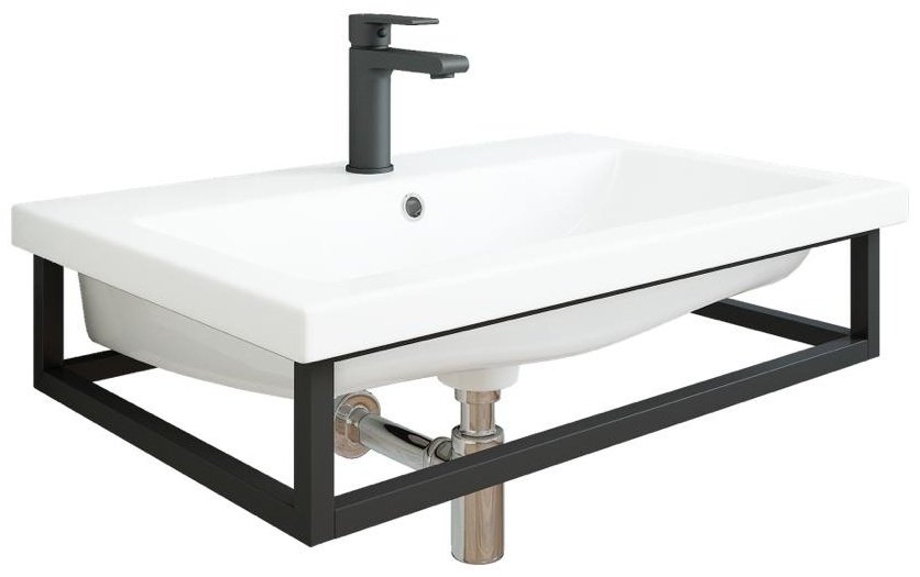 Тумба с раковиной Тайлер 70 Sanflor, подвесная. Лофт