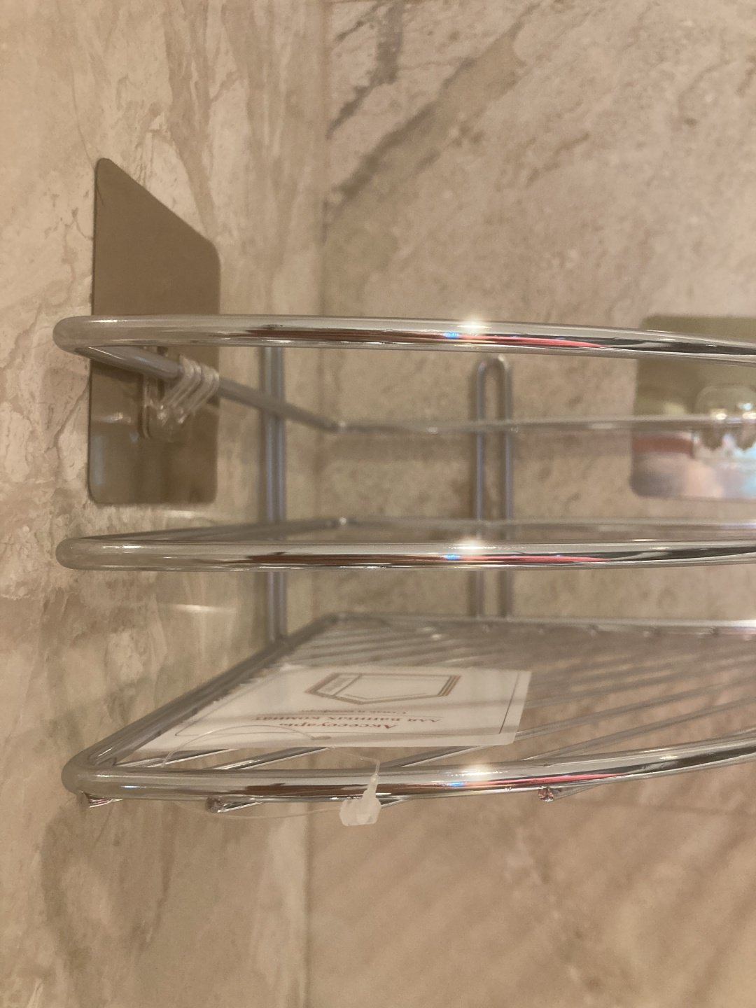 ProfFero П23011 полка для ванной комнаты, одноярусная, высокий борт, нержавеющая сталь, хром 1 шт