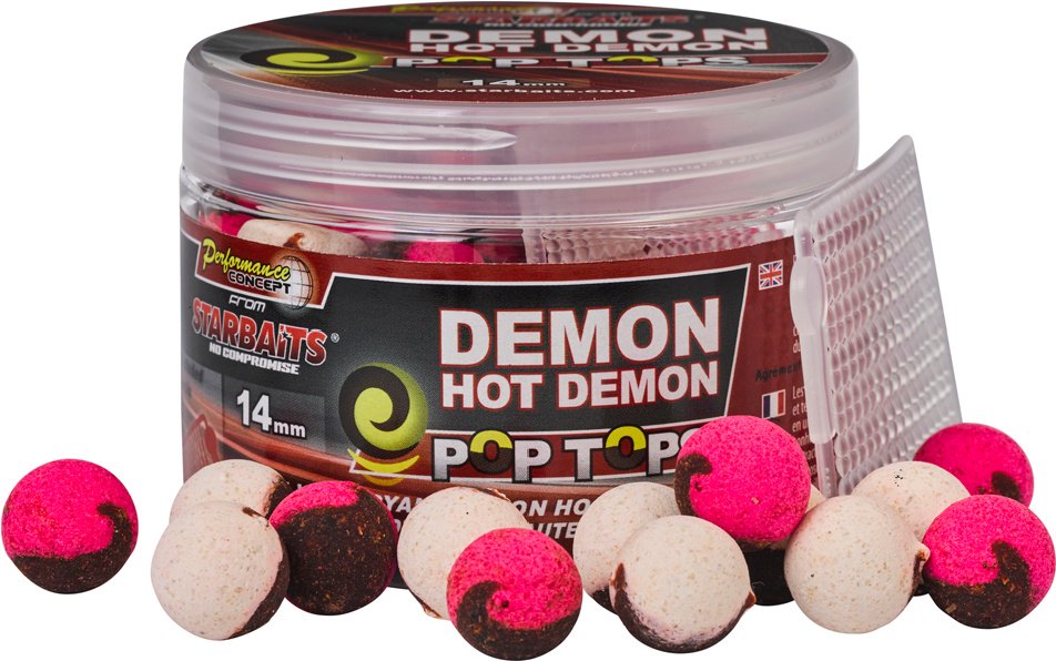Бойлы Starbaits Performance Concept Hot Demon Pop-tops 20мм 60гр купить,NaN