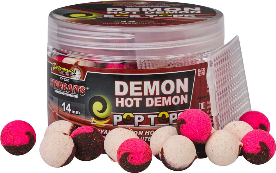 Бойлы Starbaits Performance Concept Hot Demon Pop-tops 20мм 60гр купить,NaN