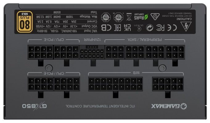 Блок питания Game Max GX-850 PRO 850 Вт купить,NaN