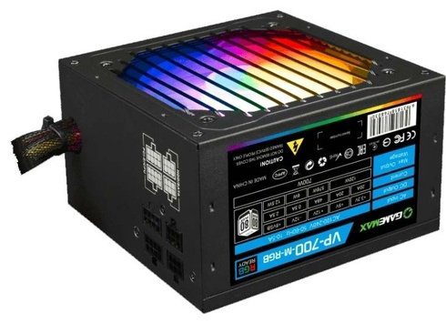Блок питания Game Max VP-700-M-RGB 700 Вт купить,26483