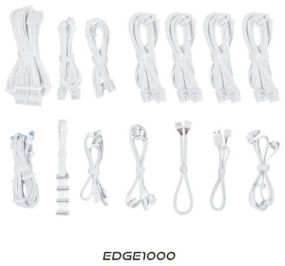 Блок питания LIAN LI Edge 1000 White, G9P.EG1000.WE00.RU 1000 Вт купить,NaN
