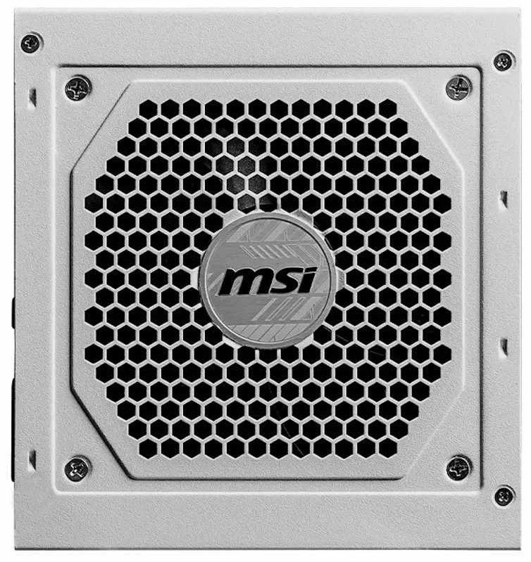 Блок питания MSI MAG A850GL PCIE5 WHITE 850 Вт