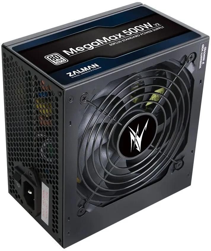 Блок питания Zalman MegaMax ZM500-TXII V2 500 купить,NaN