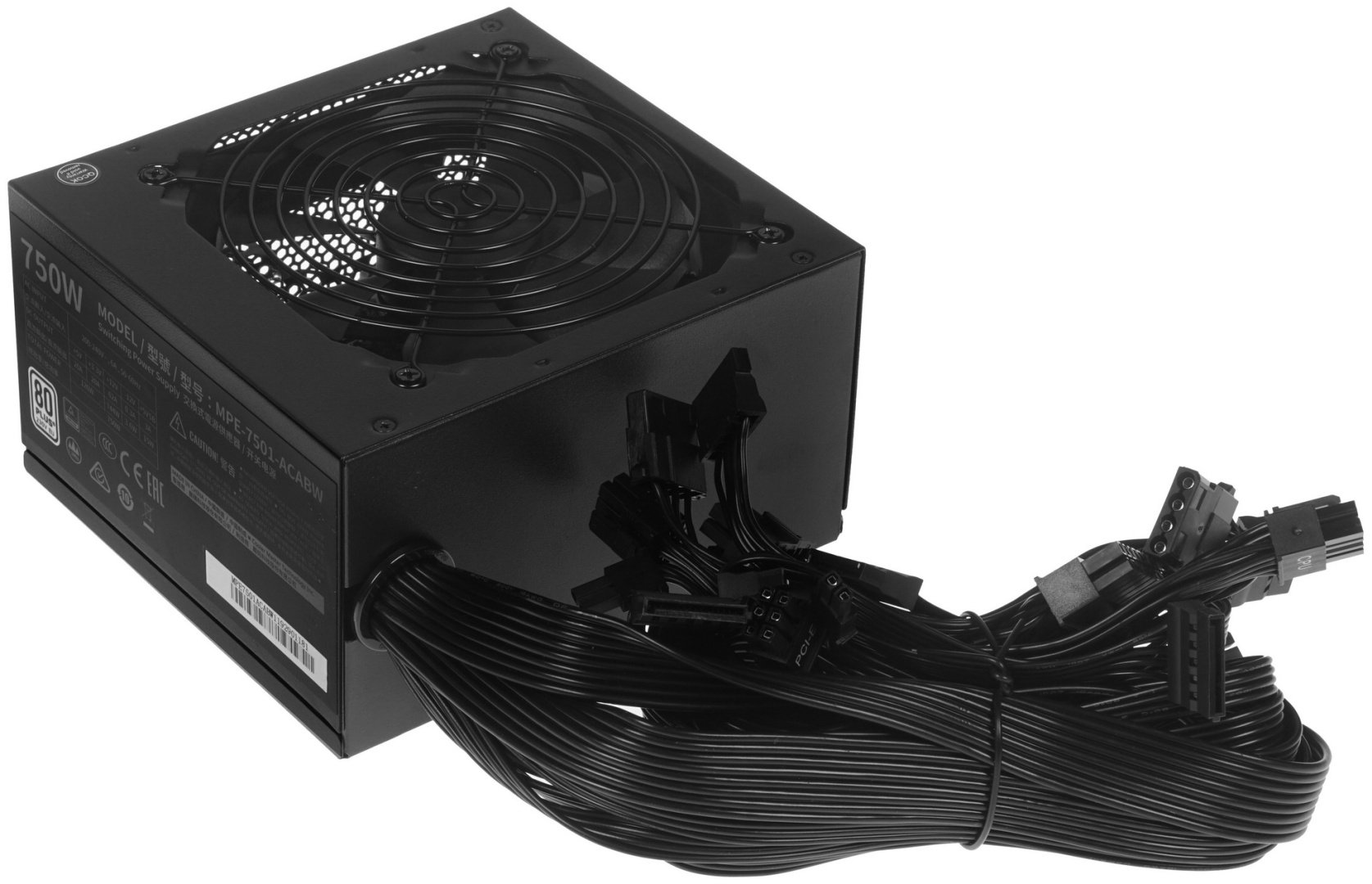 Блок питания Cooler Master MPE-7501-ACABW 750 Вт купить,NaN