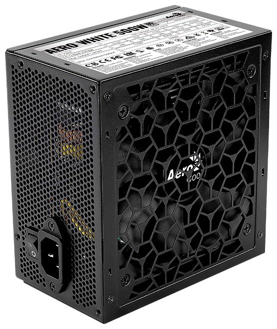 Блок питания AeroCool Aero White 500W
