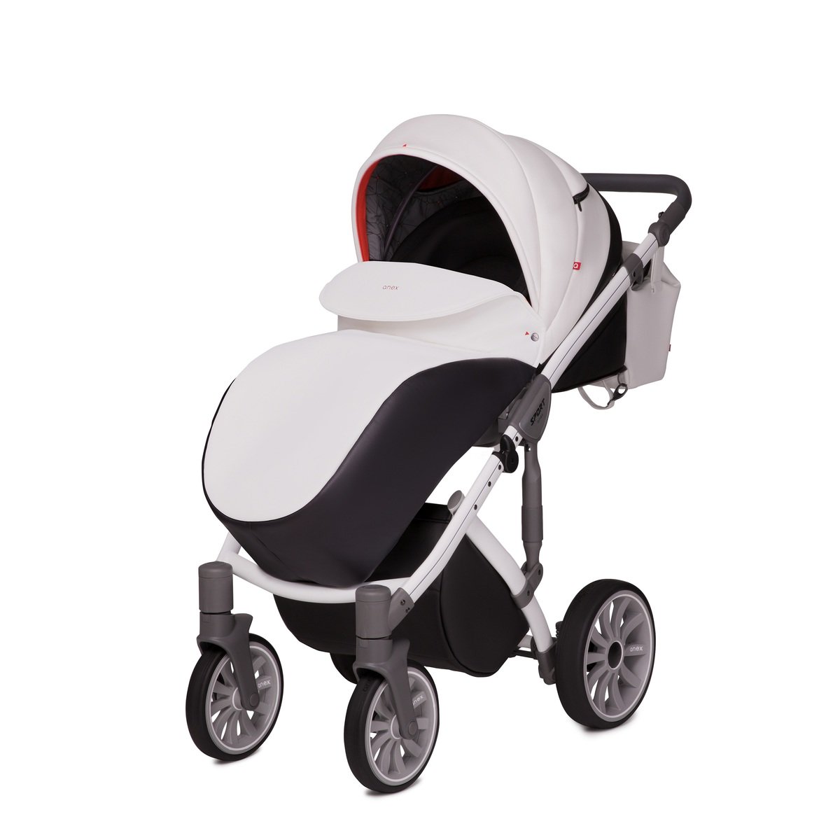 Коляска Anex Sport Q1-SE05 2в1 White Form белая купить,NaN