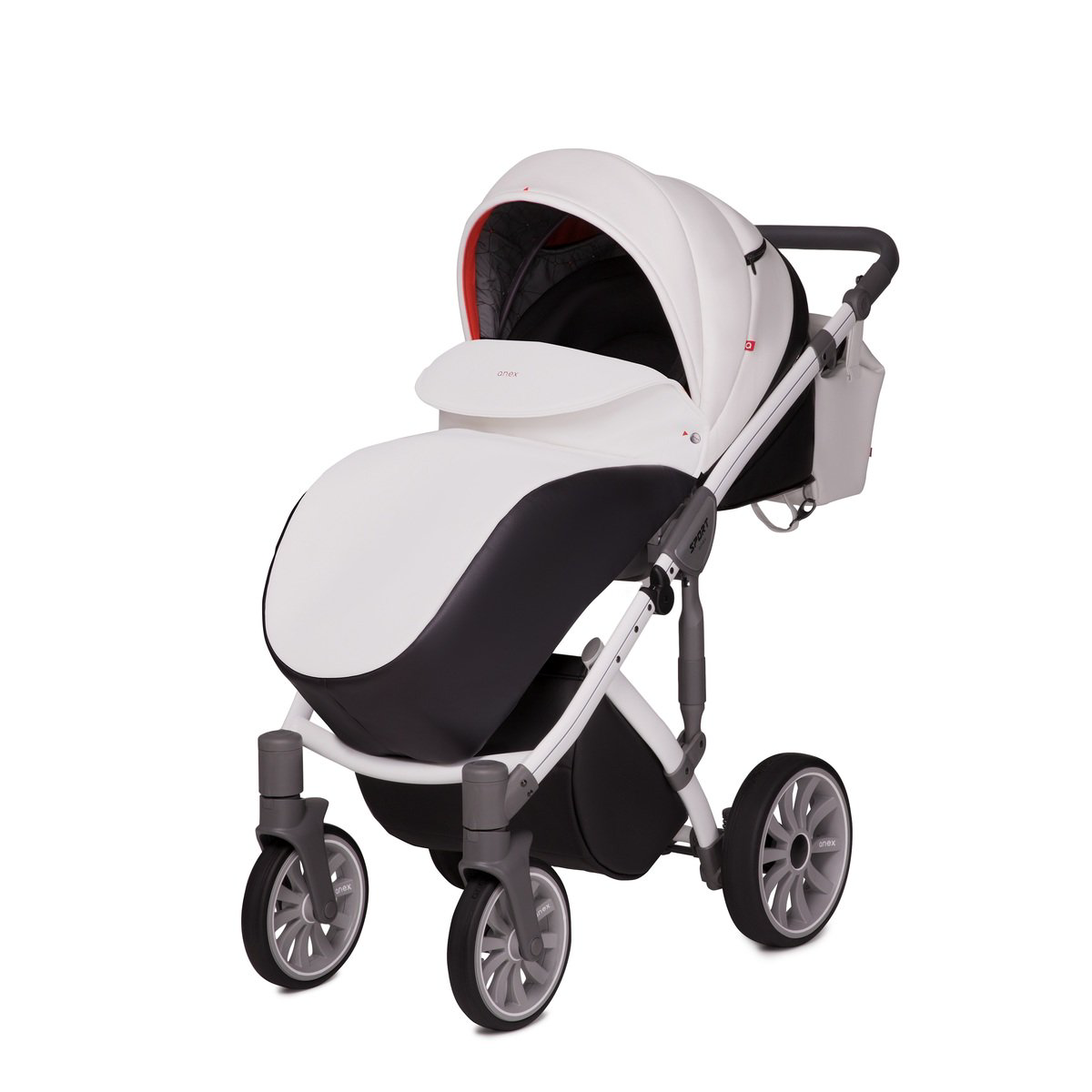 Коляска Anex Sport Q1-SE05 2в1 White Form белая купить,NaN
