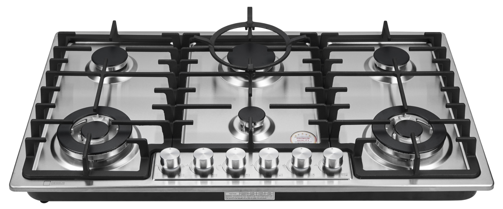 Варочная поверхность Dessus DCM-96001S серебристый купить,NaN