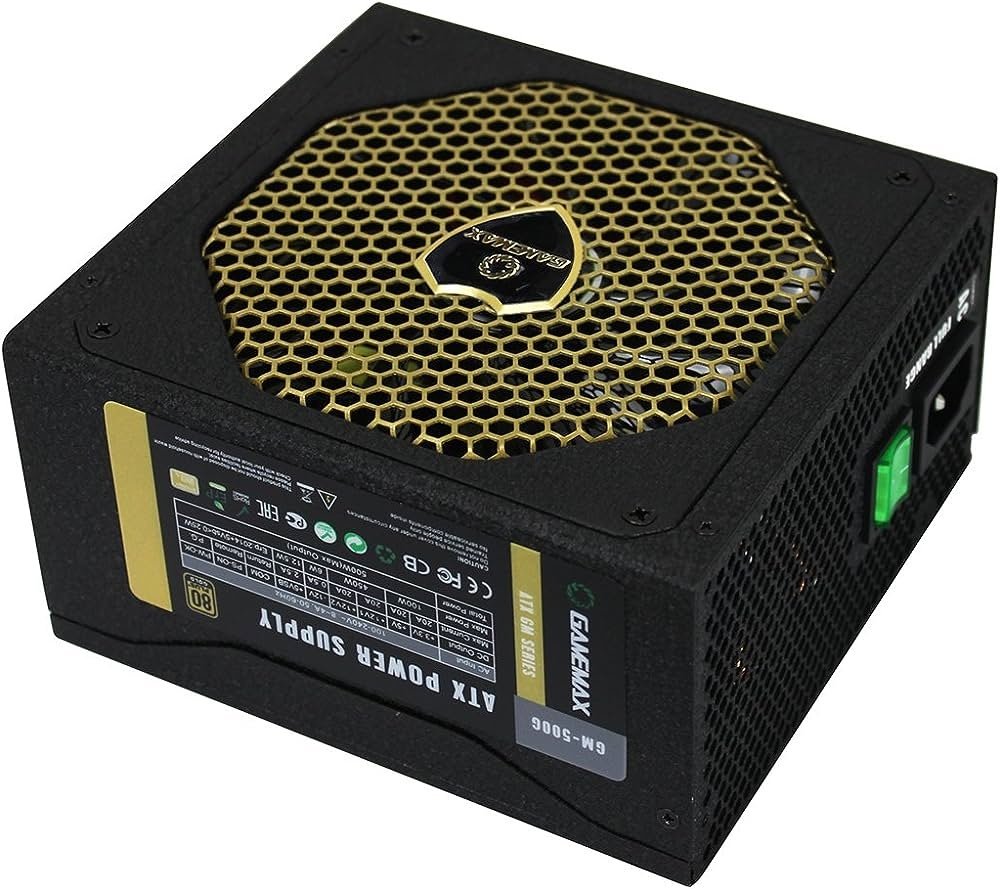 Блок питания Game Max GM 500G 500 Вт