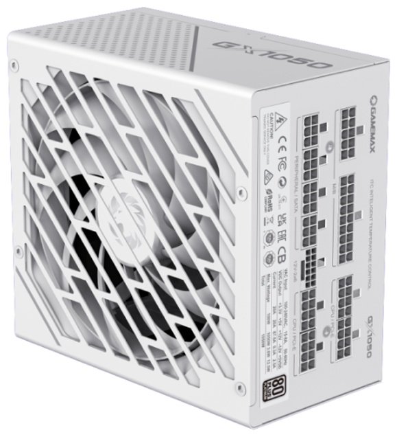 Блок питания Game Max GX-1050 WT PCIE 5.0 ATX 3.0 1050 Вт
