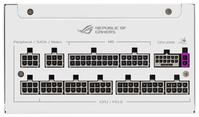 Блок питания ASUS ROG Strix 1000W Platinum White Edition ROG-STRIX-1000P-GAMING-WHITE 1000 Вт купить,117104