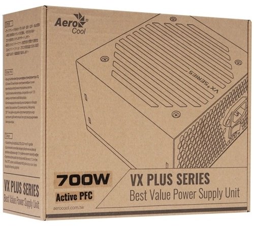 Блок питания AeroCool VX-700 PLUS 700 Вт купить,NaN