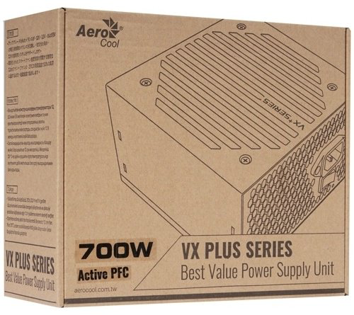 Блок питания AeroCool VX-700 PLUS 700 Вт купить,NaN
