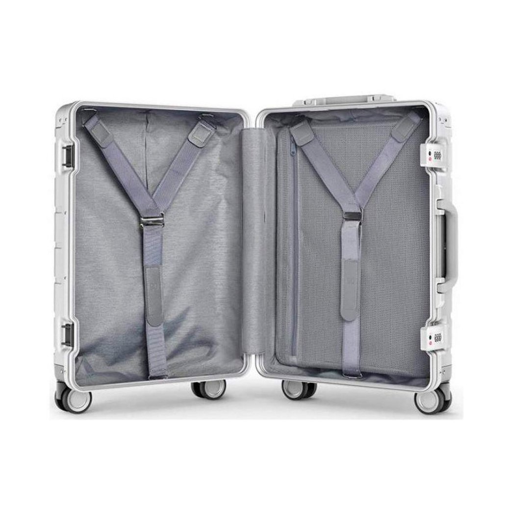 Чемодан Xiaomi Metal Carry-on Luggage 20" серебристый