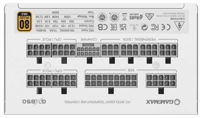 Блок питания Game Max GX-850 PRO 850 Вт купить,NaN