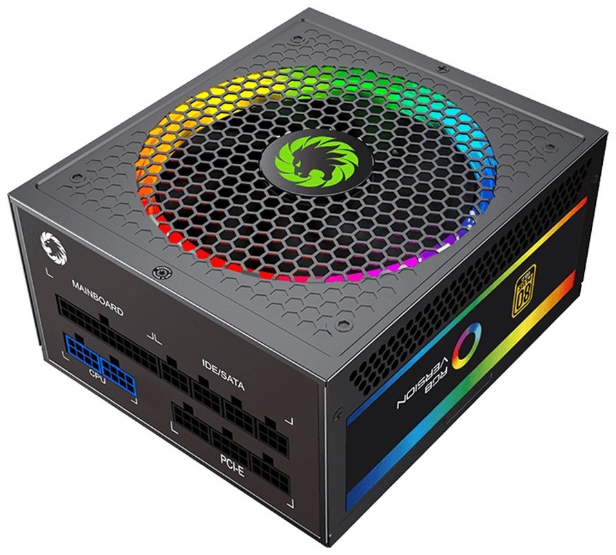 Блок питания Game Max RGB 550W Rainbow 550 Вт