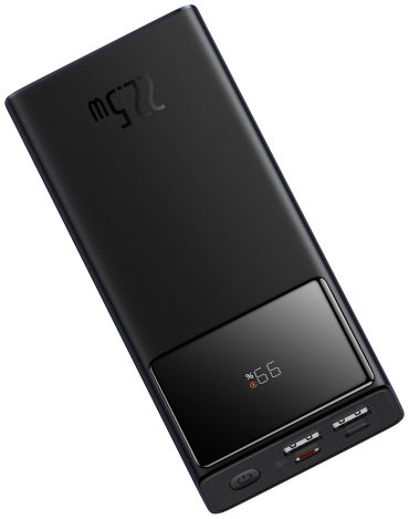Внешний аккумулятор Baseus Star-Lord C+2U 22.5W PPXJ080101 30000 мАч черный