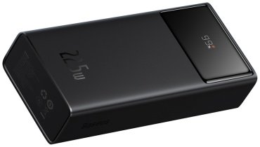 Внешний аккумулятор Baseus Star-Lord C+2U 22.5W PPXJ080101 30000 мАч черный