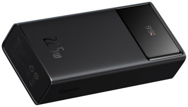 Внешний аккумулятор Baseus Star-Lord C+2U 22.5W PPXJ080101 30000 мАч черный купить,NaN