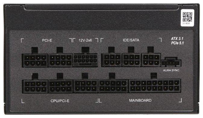 Блок питания Game Max RGB-SMART 850 PRO 850 Вт