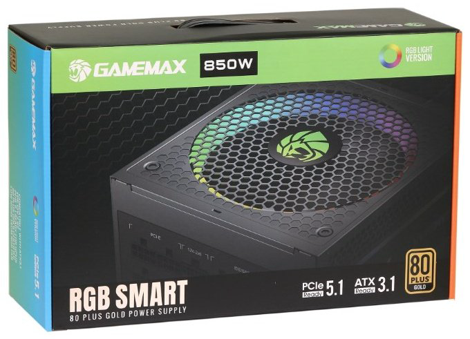 Блок питания Game Max RGB-SMART 850 PRO 850 Вт купить,NaN