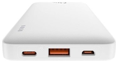 Внешний аккумулятор Baseus Airpow C+U 20W PPQD090002 10000 мАч белый купить,0