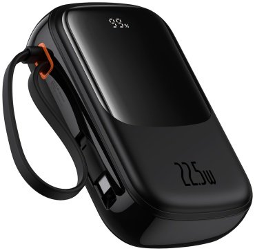Внешний аккумулятор Baseus Qpow Pro+ 2C+U 22.5W P10067103113-00 20000 мАч черный