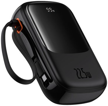 Внешний аккумулятор Baseus Qpow Pro+ 2C+U 22.5W P10067103113-00 20000 мАч черный купить,NaN
