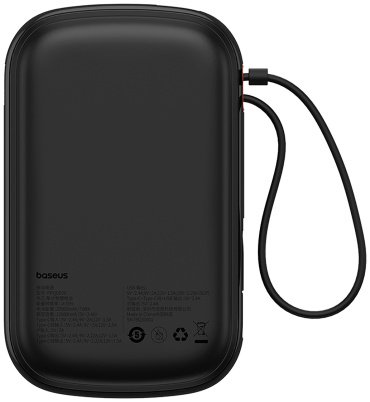 Внешний аккумулятор Baseus Qpow Pro+ 2C+U 22.5W P10067103113-00 20000 мАч черный