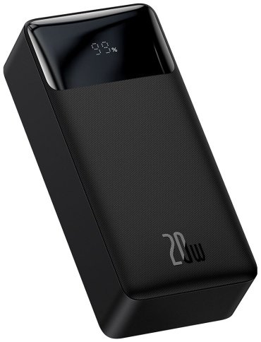 Внешний аккумулятор Baseus Bipow Digital Display C+2U 20W PPBD050401 / PPDML-N01 30000 мАч черный - ForteMarket Внешний аккумулятор Baseus Bipow Digital Display C+2U 20W PPBD050401 / PPDML-N01 30000 мАч черный купить,0