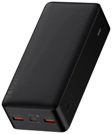 Внешний аккумулятор Baseus Bipow Digital Display C+2U 20W PPBD050401 / PPDML-N01 30000 мАч черный - ForteMarket Внешний аккумулятор Baseus Bipow Digital Display C+2U 20W PPBD050401 / PPDML-N01 30000 мАч черный купить,0