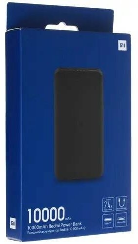 Внешний аккумулятор Xiaomi VXN4305GL 10000 мАч черный купить,0