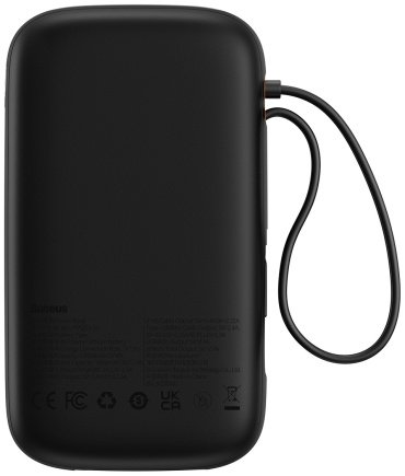 Внешний аккумулятор Baseus Qpow2 2C+L+U 22.5W P10055003113-00 10000 мАч черный купить,0