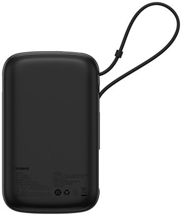 Внешний аккумулятор Baseus Qpow Pro+ 2C+U 22.5W P10067101113-00 10000 мАч черный купить,NaN