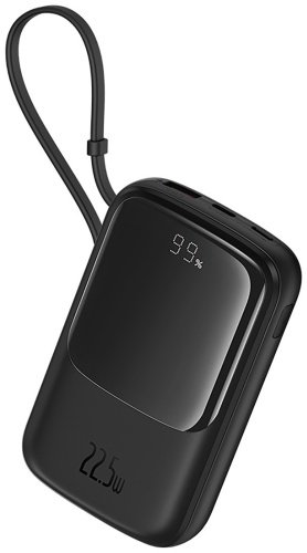 Внешний аккумулятор Baseus Qpow Pro+ 2C+U 22.5W P10067101113-00 10000 мАч черный купить,NaN