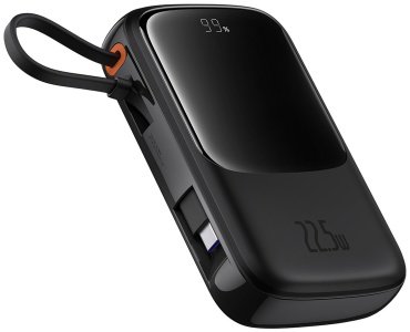 Внешний аккумулятор Baseus Qpow Pro+ 2C+U 22.5W P10067101113-00 10000 мАч черный - ForteMarket Внешний аккумулятор Baseus Qpow Pro+ 2C+U 22.5W P10067101113-00 10000 мАч черный купить,0