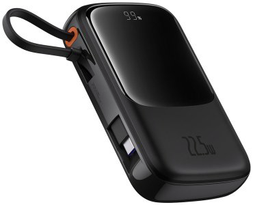 Внешний аккумулятор Baseus Qpow Pro+ 2C+U 22.5W P10067101113-00 10000 мАч черный купить,NaN