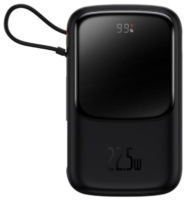 Внешний аккумулятор Baseus Qpow Pro 2C+U 22.5W PPQD020101 10000 мАч черный