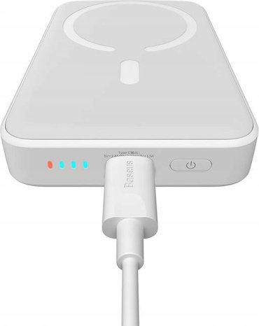 Внешний аккумулятор Baseus PPCX070002 10000 мАч белый купить,0