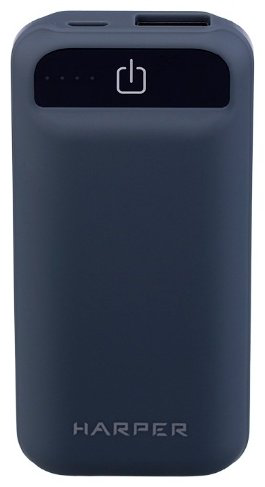 Внешний аккумулятор HARPER PB-2605 5000 мАч серый купить,NaN