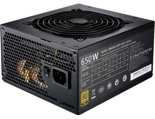 Блок питания Cooler Master MWE 650 MPE-6501-ACABW 650 Вт