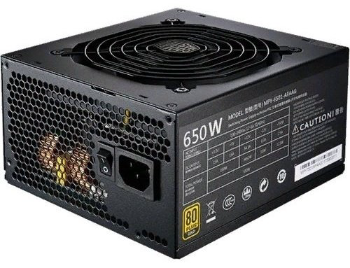 Блок питания Cooler Master MWE 650 MPE-6501-ACABW 650 Вт